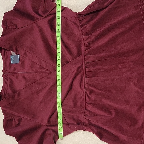 Gabby Skye Tiered Corduroy mini dress,  NWT - Picture 6 of 13